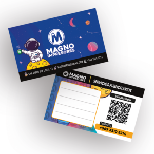 Tarjetas de Presentación clásica 100 unidades