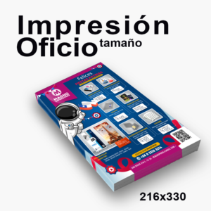 Couché Impresión Oficio