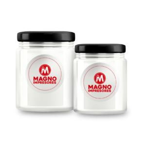 Stickers transparentes PVC 100 unidades