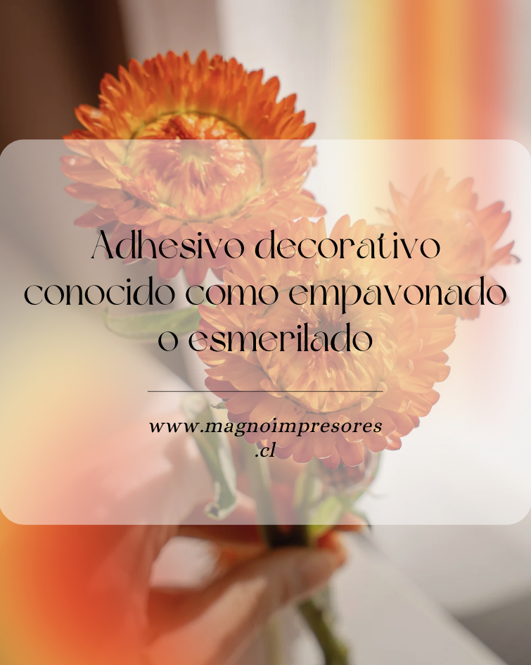 Adhesivo Empavonado o Esmerilado mt2