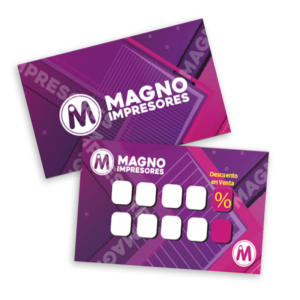 Tarjetas de Fidelización de clientes